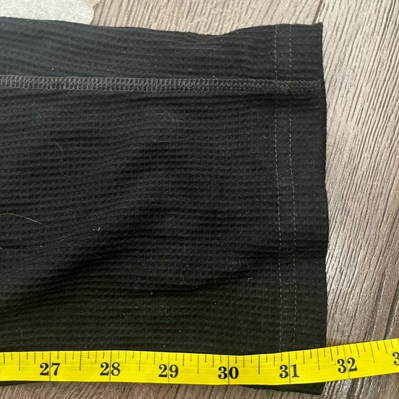 [L]Carhartt Black Men’ Waffle Knit Jumpsuit Base Layer NWOT - Picture 9 of 11